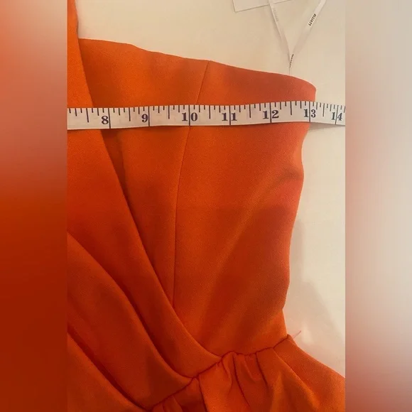 NWT ELLIATT Reception Dress in Orange Size XXS - Picture 12 of 13